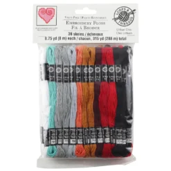 Best reviews of 🔥 Urban Chic Embroidery Floss by Loops & Threads®, 36ct. ⭐ -Nifty Sew Sales Store 10633047 1