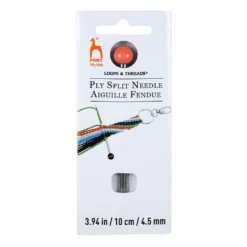 Buy ✨ Pony® Ply Split Needle by Loops & Threads®, 4.5mm x 10cm ✨ -Nifty Sew Sales Store 10638763 1