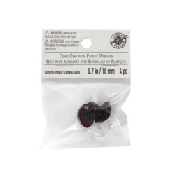 Hot Sale ❤️ Craft Eyes with Plastic Washers by Loops & Threads™ 🤩 -Nifty Sew Sales Store 10650813 3