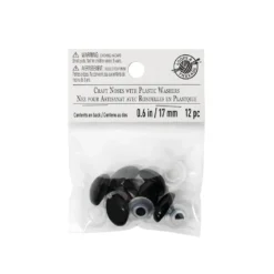 Flash Sale 😍 Craft Noses with Plastic Washers Loops & Threads®, 17mm ⭐ -Nifty Sew Sales Store 10650814 3