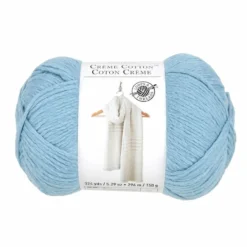 New ⌛ 15 Pack: Crème Cotton™ Yarn by Loops & Threads® ✨ -Nifty Sew Sales Store 10663318 1