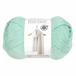 New ⌛ 15 Pack: Crème Cotton™ Yarn by Loops & Threads® ✨ -Nifty Sew Sales Store 10663319 1