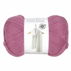 New ⌛ 15 Pack: Crème Cotton™ Yarn by Loops & Threads® ✨ -Nifty Sew Sales Store 10663322 1