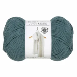 New ⌛ 15 Pack: Crème Cotton™ Yarn by Loops & Threads® ✨ -Nifty Sew Sales Store 10663323 1