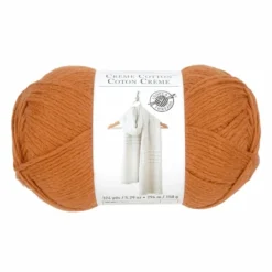 New ⌛ 15 Pack: Crème Cotton™ Yarn by Loops & Threads® ✨ -Nifty Sew Sales Store 10663325 1