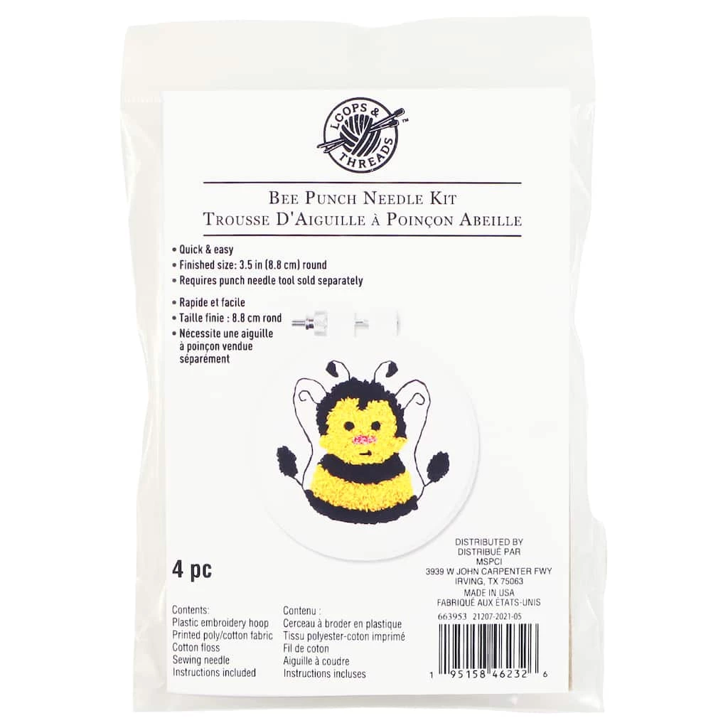 Best reviews of π Bee Punch Needle Kit by Loops & Threads® π 3 Best reviews of π Bee Punch Needle Kit by Loops & Threads® π