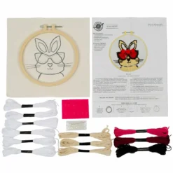 Cheapest 🛒 Bunny Needle Kit by Loops & Threads® ❤️ -Nifty Sew Sales Store 10663954 3