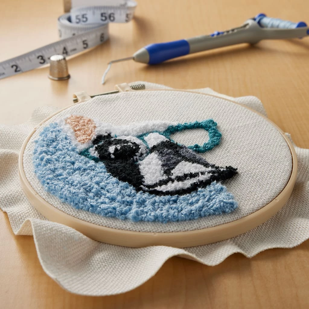 Cheap β Bulldog Punch Needle Kit by Loops & Threads® π 4 Cheap β Bulldog Punch Needle Kit by Loops & Threads® π - Image 2