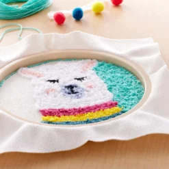 Deals 🥰 Llama Punch Needle Kit by Loops & Threads® 🛒 -Nifty Sew Sales Store 10663957 20