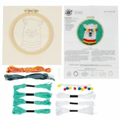 Deals 🥰 Llama Punch Needle Kit by Loops & Threads® 🛒 -Nifty Sew Sales Store 10663957 3