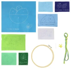 Buy ❤️ Blue Scene Felt Applique Kit by Loops & Threads® ❤️ 9 Buy ❤️ Blue Scene Felt Applique Kit by Loops & Threads® ❤️ -Nifty Sew Sales Store 10663959 2