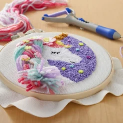 Cheapest ✔️ Unicorn Punch Needle Kit by Loops & Threads® ⌛ -Nifty Sew Sales Store 10663961 20