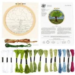 New ⌛ Tree Punch Needle Kit by Loops & Threads® 😉 -Nifty Sew Sales Store 10663965 3
