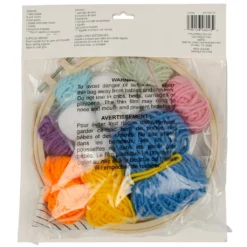 Deals 😀 Rainbow & Pom-Pom Punch Needle Kit by Loops & Threads® ✨ -Nifty Sew Sales Store 10663966 5