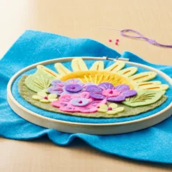 Cheapest 🤩 Sunrise Felt Applique Kit by Loops & Threads® 🎉 -Nifty Sew Sales Store 10663973 20