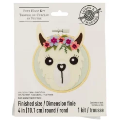 Top 10 π Llama Felt Hoop Kit by Loops & Threads™ βοΈ 9 Top 10 π Llama Felt Hoop Kit by Loops & Threads™ βοΈ -Nifty Sew Sales Store 10663982 1