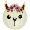 Top 10 🛒 Llama Felt Hoop Kit by Loops & Threads™ ✔️ -Nifty Sew Sales Store 10663982 2