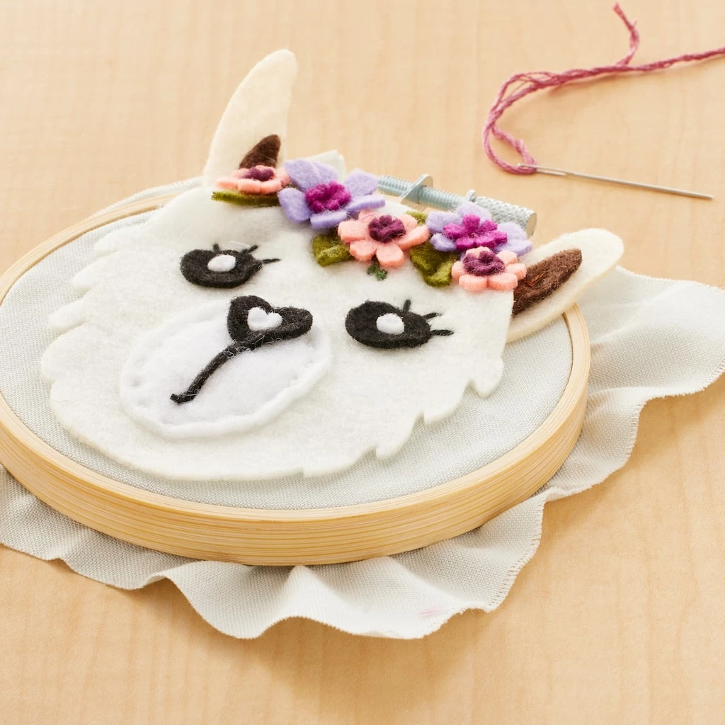 Top 10 π Llama Felt Hoop Kit by Loops & Threads™ βοΈ 4 Top 10 π Llama Felt Hoop Kit by Loops & Threads™ βοΈ - Image 2