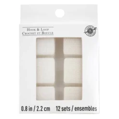Outlet ⌛ 12 Packs: 12 ct. (144 total) Hook & Loop Square Sets by Loops & Threads® 🤩 -Nifty Sew Sales Store 10665374 1