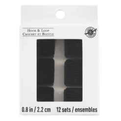Buy 🧨 Black Hook & Loop Squares by Loops & Threads® 🌟