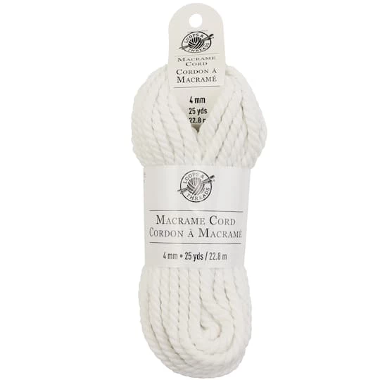 Flash Sale ✨ Macramé Cotton Cord by Loops & Threads®, 25yd. 🧨 7 Flash Sale ✨ Macramé Cotton Cord by Loops & Threads®, 25yd. 🧨 - Image 5