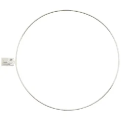 Brand new ⭐ Macramé Nickel-Plated Hoop by Loops & Threads® ❤️ -Nifty Sew Sales Store 10666049 1 1