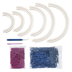 Flash Sale 🎉 Build-a-Loom® Round Kit by Loops & Threads® ✔️ -Nifty Sew Sales Store 10668554 2