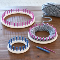 Flash Sale 🎉 Build-a-Loom® Round Kit by Loops & Threads® ✔️ -Nifty Sew Sales Store 10668554 20