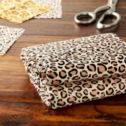 Best Sale ❤️ Leopard Cotton Fabric Bundle by Loops & Threads® ⌛ -Nifty Sew Sales Store 10671022 20