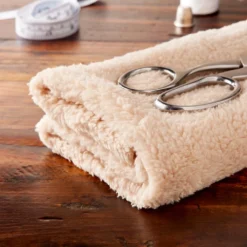 Budget 👍 Natural Sherpa Fabric Bundle by Loops & Threads® 🔥 -Nifty Sew Sales Store 10671042 20