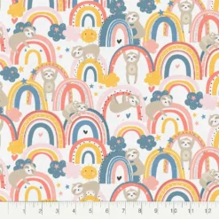 Deals 😍 Sloth Themed Fabric Bundles by Loops & Threads™ 😀 -Nifty Sew Sales Store 10691459 3