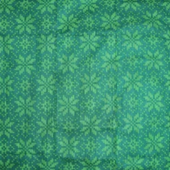 Promo 😀 Green Print Cotton Fabric by Loops & Threads® 🔥 -Nifty Sew Sales Store 10699457 2