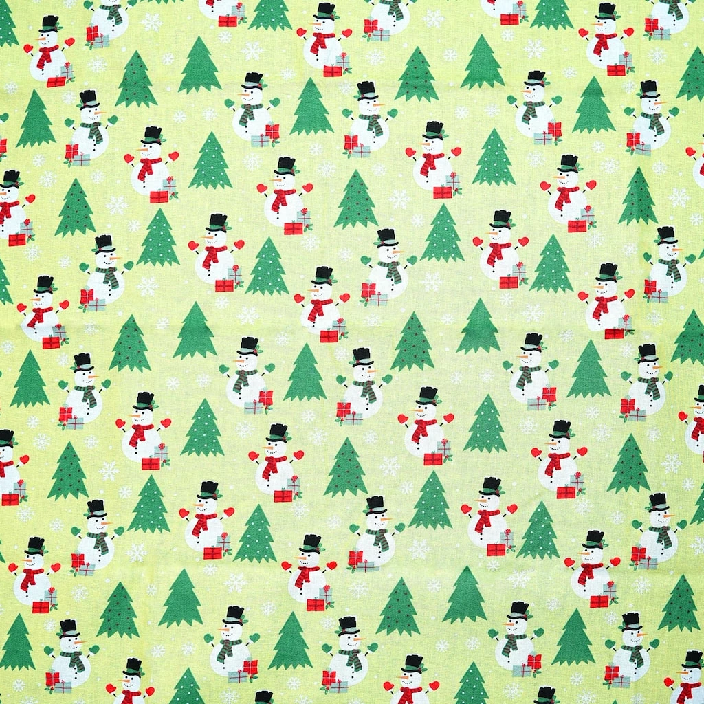 Top 10 π€© Snowman Cotton Fabric by Loops & Threads® π 4 Top 10 π€© Snowman Cotton Fabric by Loops & Threads® π - Image 2