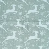 Deals 🎁 White Deer Cotton Fabric by Loops & Threads® ✔️ -Nifty Sew Sales Store 10699465 1