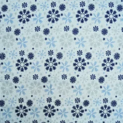Deals 🧨 Blue Snowflake Cotton Fabric by Loops & Threads® ❤️ -Nifty Sew Sales Store 10699468 2
