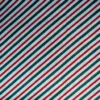 Cheap ⭐ Red and Green Stripe Cotton Fabric by Loops & Threads® 😉 -Nifty Sew Sales Store 10699470 1