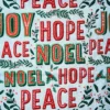 Promo 😀 Peace, Hope & Noel Cotton Fabric by Loops & Threads® 🧨 -Nifty Sew Sales Store 10699480 1