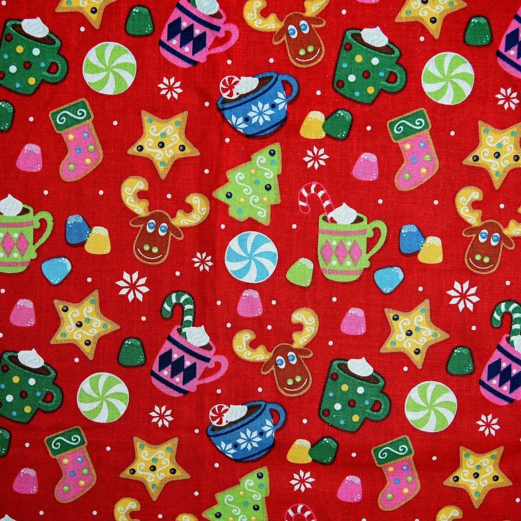 Cheapest π Hot Chocolate Cotton Fabric by Loops & Threads® π 3 Cheapest π Hot Chocolate Cotton Fabric by Loops & Threads® π