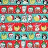 Budget ❤️ Christmas Pets Cotton Fabric by Loops & Threads® ✔️ -Nifty Sew Sales Store 10699497 1