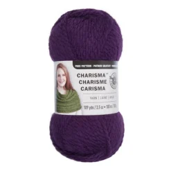 New 🛒 Charisma™ Yarn by Loops & Threads® ⌛ -Nifty Sew Sales Store 133748 u