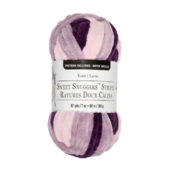New β¨ 18 Pack: Sweet Snuggles™ Stripes Yarn by Loops & Threads® π