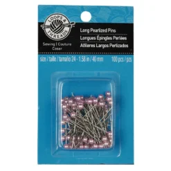 Brand new 😍 12 Packs: 100 ct. (1,200 total) Long Pearlized Pins by Loops & Threads™ ✔️
