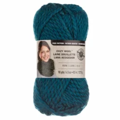 Budget ⌛ 15 Pack: Cozy Wool™ Yarn by Loops & Threads® 🌟 -Nifty Sew Sales Store MP160530 1