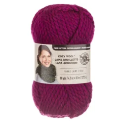 Budget ⌛ 15 Pack: Cozy Wool™ Yarn by Loops & Threads® 🌟 -Nifty Sew Sales Store MP160539 1