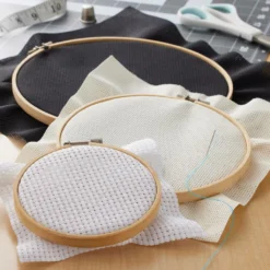 Best Pirce 🛒 12 Packs: 3 ct. (36 total) Bamboo Hoop Set by Loops & Threads™ 😀 -Nifty Sew Sales Store MP232942 20