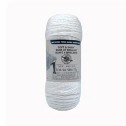 Best Sale ✨ 15 Pack: Soft & Shiny Solid Yarn by Loops & Threads® ⌛ -Nifty Sew Sales Store MP273026 1
