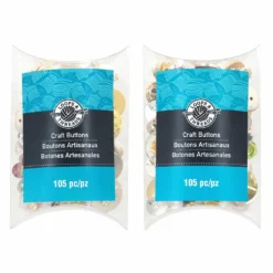 Top 10 👏 12 Pack: Assorted Fancy Craft Button Value Pack by Loops & Threads™ 😍