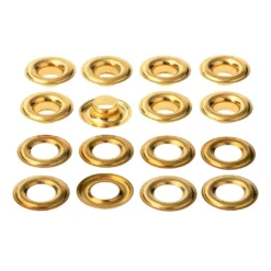 Deals 😍 12 Packs: 8 ct. (96 total) Gold Eyelets by Loops & Threads™ 🎉