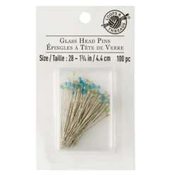 Outlet 🎉 12 Packs: 100 ct. (1,200 total) Glass Head Pins by Loops & Threads™ ✔️ -Nifty Sew Sales Store MP340849 30
