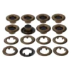Cheap ❤️ 12 Packs: 8 ct. (96 total) 7/16" Antique Brass Eyelets by Loops & Threads™ 🤩 -Nifty Sew Sales Store MP354201 31